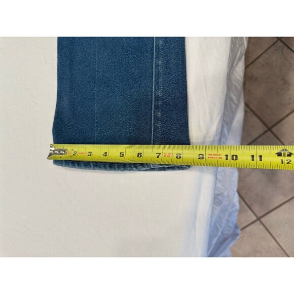 Vintage Levi's Saddleman Boot Cut Jeans Men's 20517 0217 36x27 Orange Tab 517 - Picture 15 of 16